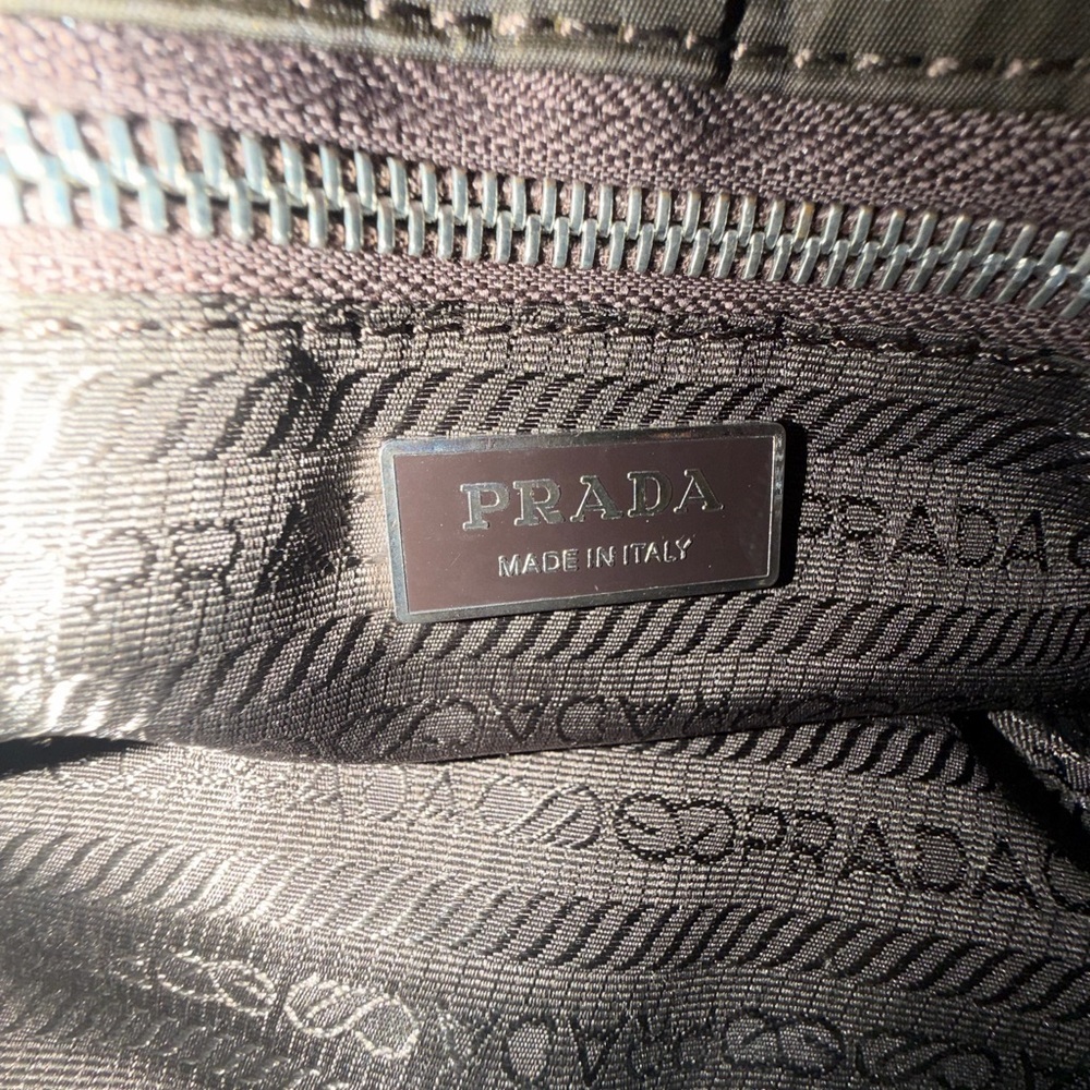 Prada Dark Brown Men's Messenger Bag - Picture 10 of 13
